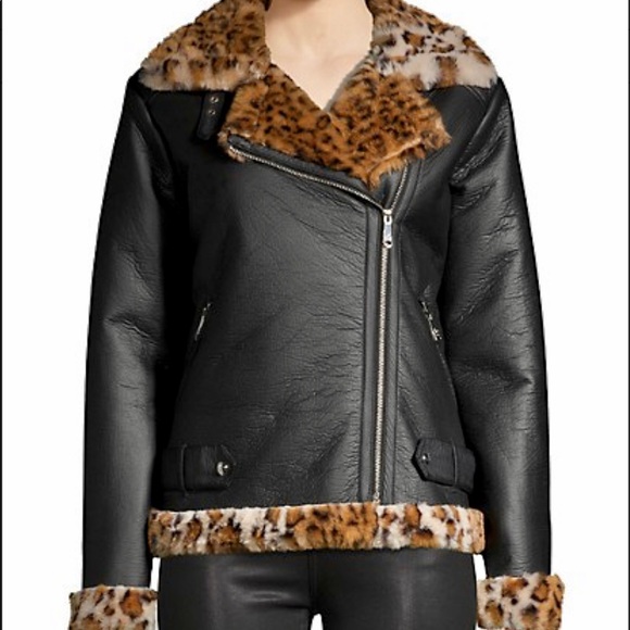 sam edelman faux leather jacket